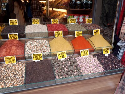 Spices bazaar istanbul photo