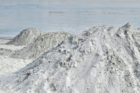 Beach sand landscape