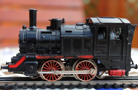 Steam locomotive rail traffic locomotive