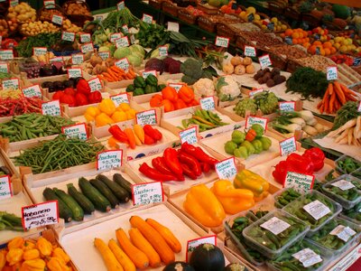 Market food healthy
