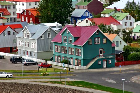 Reykjavik iceland city photo