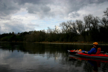 Lower American River kayaker photo