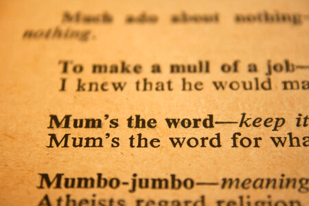 Mums The Word