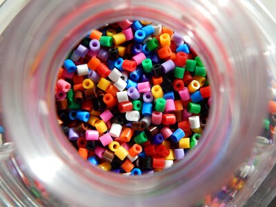 Beads color multicolor photo