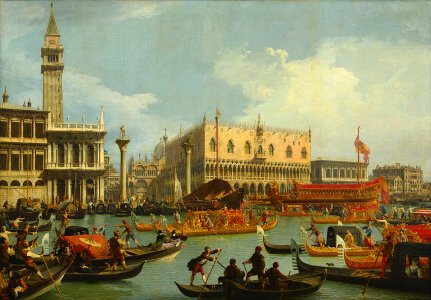 18th Century View of Venice photo