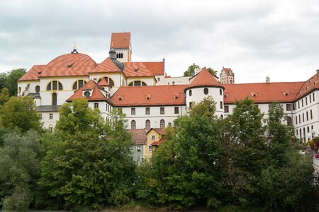 Benedictine benedictine monastery tower photo