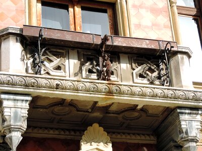 Balcony baroque facade
