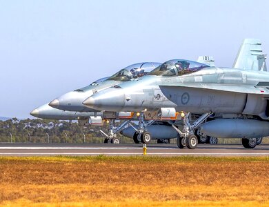 Air Force aircraft engine airport photo