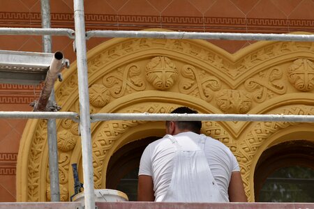Arabesque baroque construction