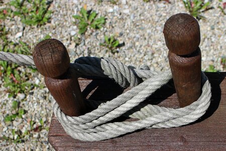 Rope cordage knitting