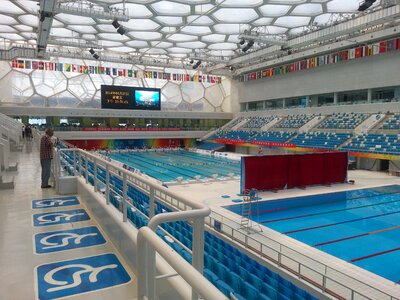 Olympics michael phelps water