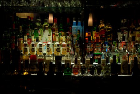 Night cocktail drink