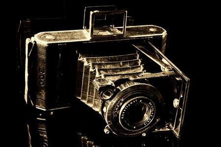 Nostalgic nostalgia rangefinder camera photo