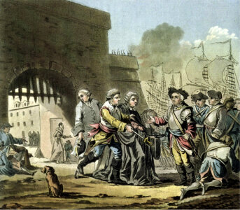 Surrender of the City of Madras in 1756 in Chennai, India