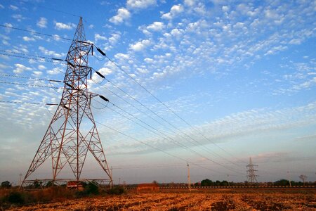 Electric tower transmission line india