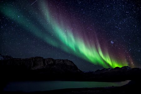 Atmosphere aurora borealis planet photo