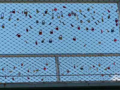 Love padlocks love symbol