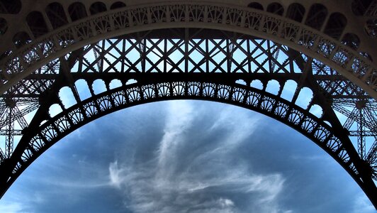 Eiffel tower places of interest century exhibition photo