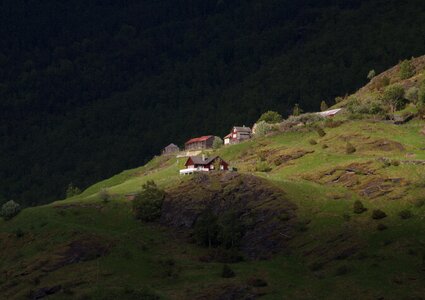 Landscape wilderness scenery photo