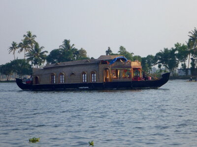Houseboat Kerala Close View