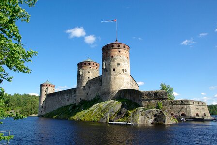 Fortress castle lake
