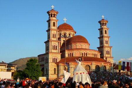 Church towers architecture photo