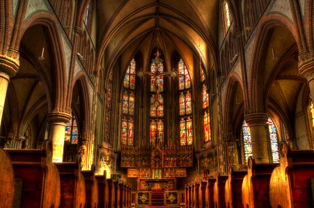 Abbey altar ancient photo