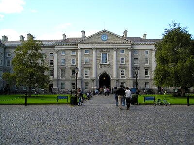 Trinity college ireland architecture photo