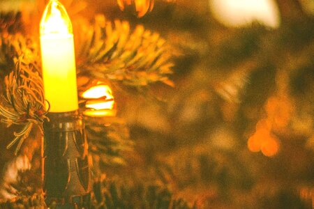 Christmas decoration light bulb