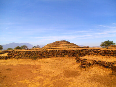 Teotihuacan Pyramids in the Mexico Valley photo