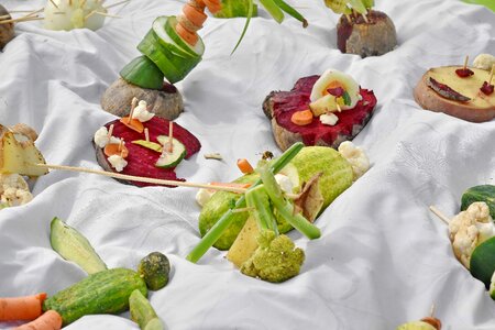 Creativity decoration food