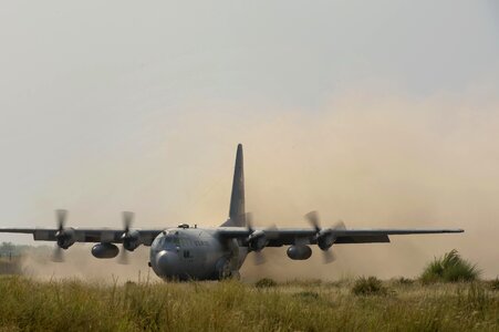 Airlift Squadron C-130 Hercules cargo plane photo