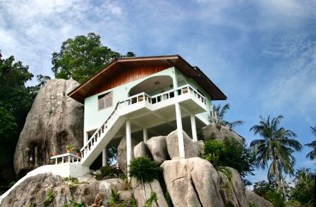 House On Tropical Rock photo