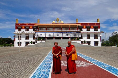 Monks buddha karnataka photo