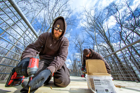 Bridge repair at National Conservation Training Center-1