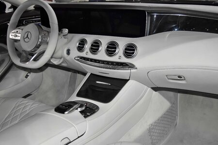 Dashboard interior design steering wheel