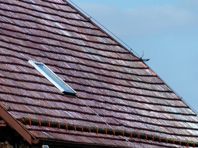 Roof windows old powder skirt