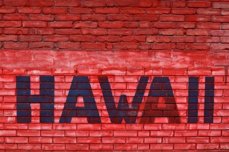 Alphabet graffiti hawaii photo