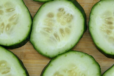 Close-Up cucumber diet