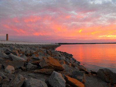 Lake Murray Dam in Columbia, South Carolina photo