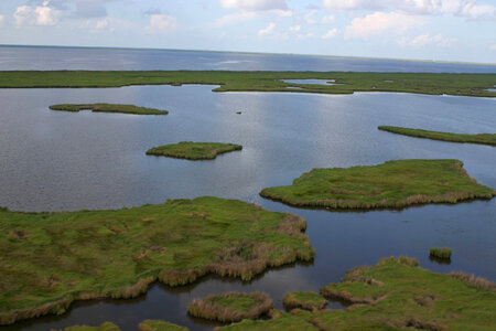 Aerial View of Marsh
