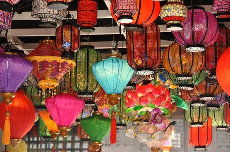 China wind lantern tourism
