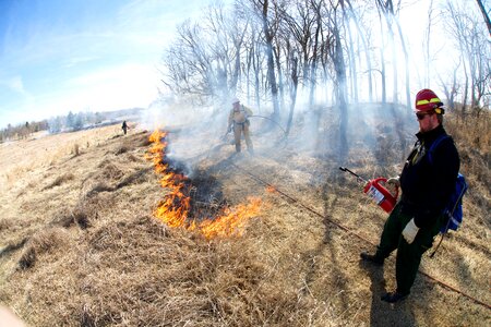 Burn fire light