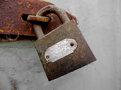 Device lock padlock photo