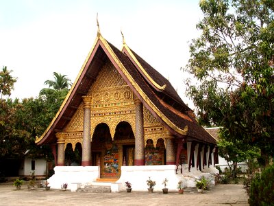 Asia mekong temple photo