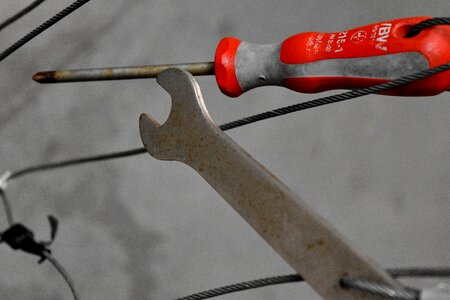 Wrench hand tool metal photo