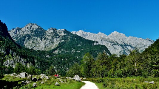 Berchtesgaden massif berchtesgaden alps photo