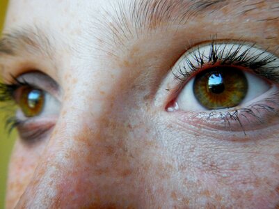Eye face female