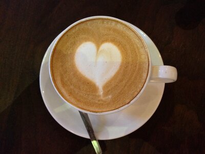 Cappuccino barrista the heart of
