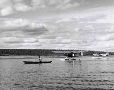 Canoe float history